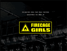 Tablet Screenshot of fire-cage-girls.com